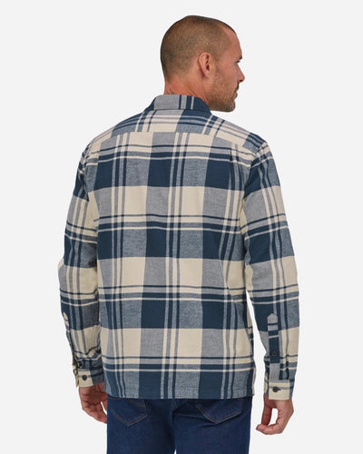 M's Fjord Flannel Shirt - Oak/Smolder Blue - Munk Store