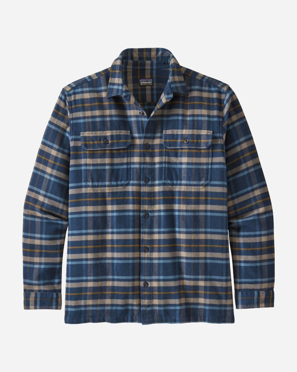 M's Insulated Fjord Flannel Jk - Independence Navy - Munk Store