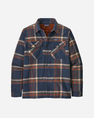M's Insulated Fjord Flannel Shirt - Smolder Blue
