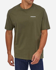 M's P-6 Logo Organic T-Shirt - Basin Green