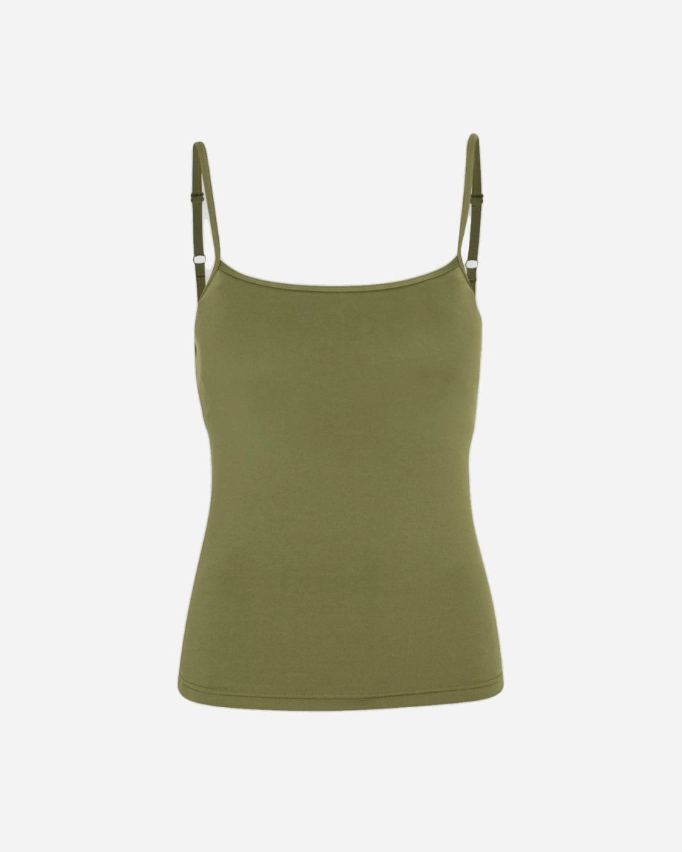 MY x ELSK® LUNAR LUXE TOP - MOSS GREEN - Munk Store