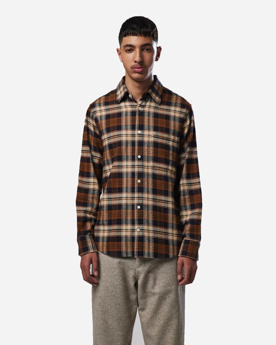 New Arne 5166 - Brown Check - Munk Store