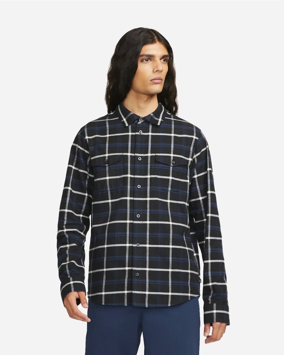 Nike SB Flannel Shirt - Black - Munk Store