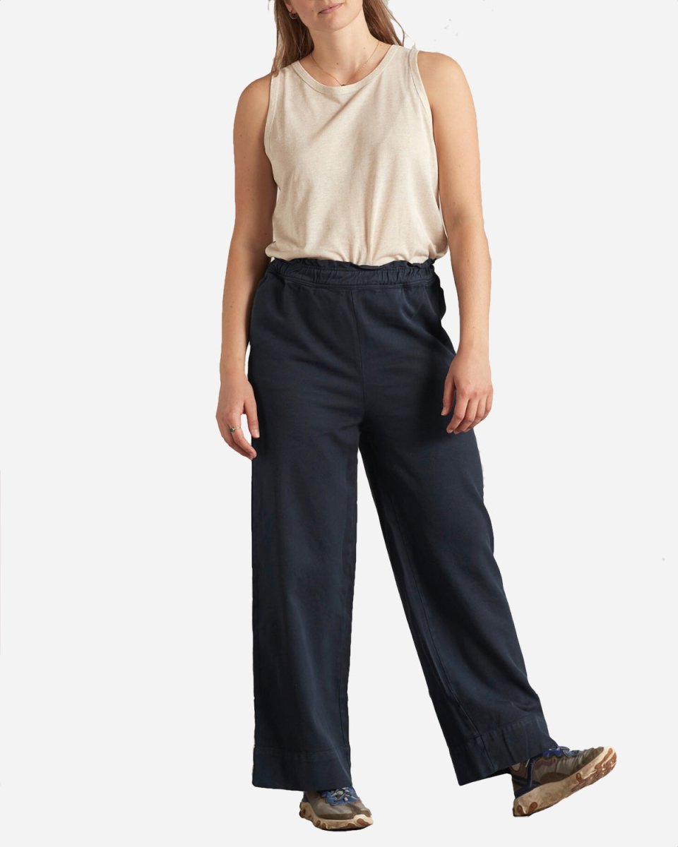 Nors Drawstring Pants - Dark Navy - Munk Store