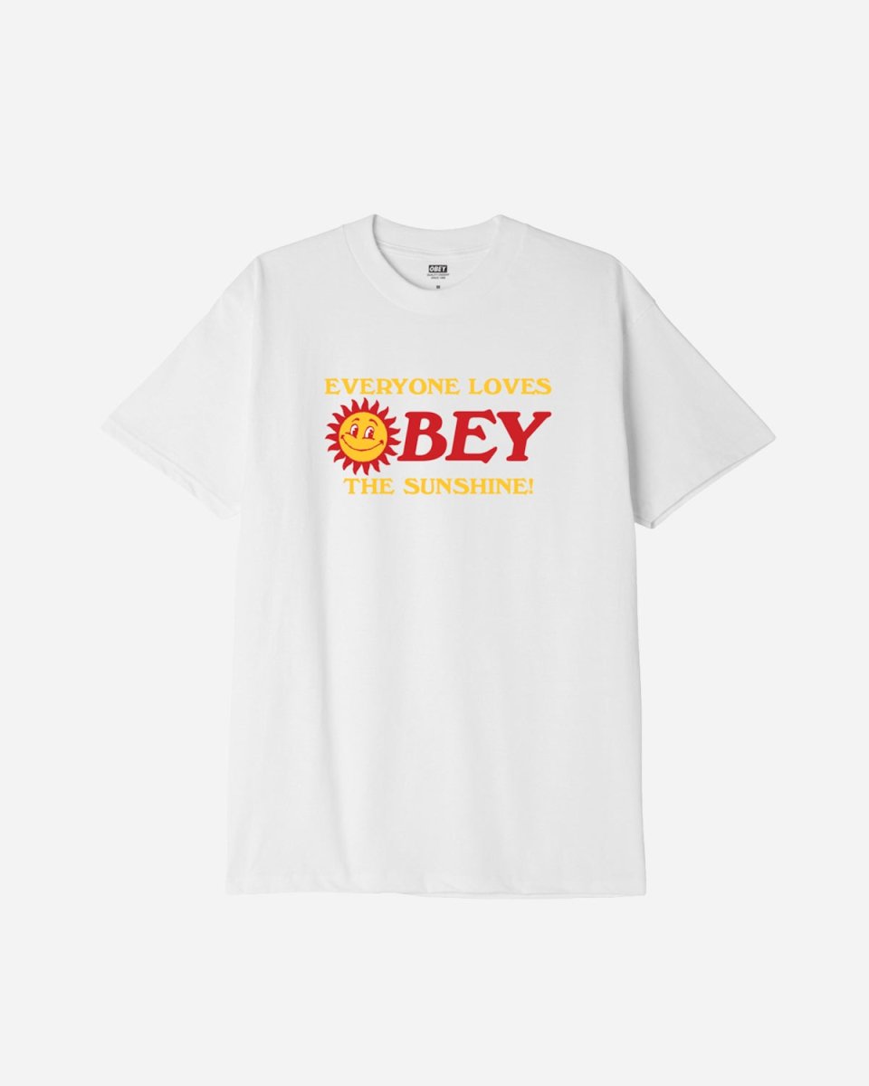 Obey Everyoneloves The Sunshin - White - Munk Store