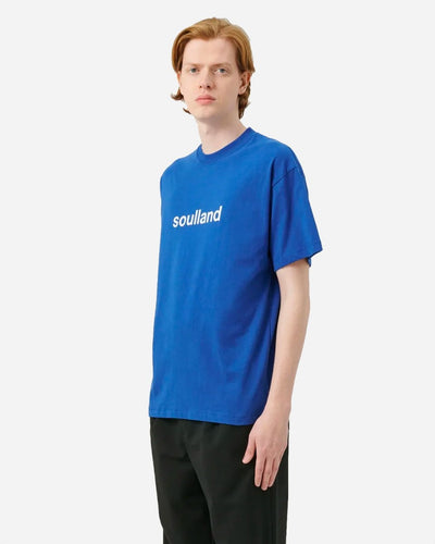 Ocean T-shirt - Blue - Soulland - Munkstore.dk