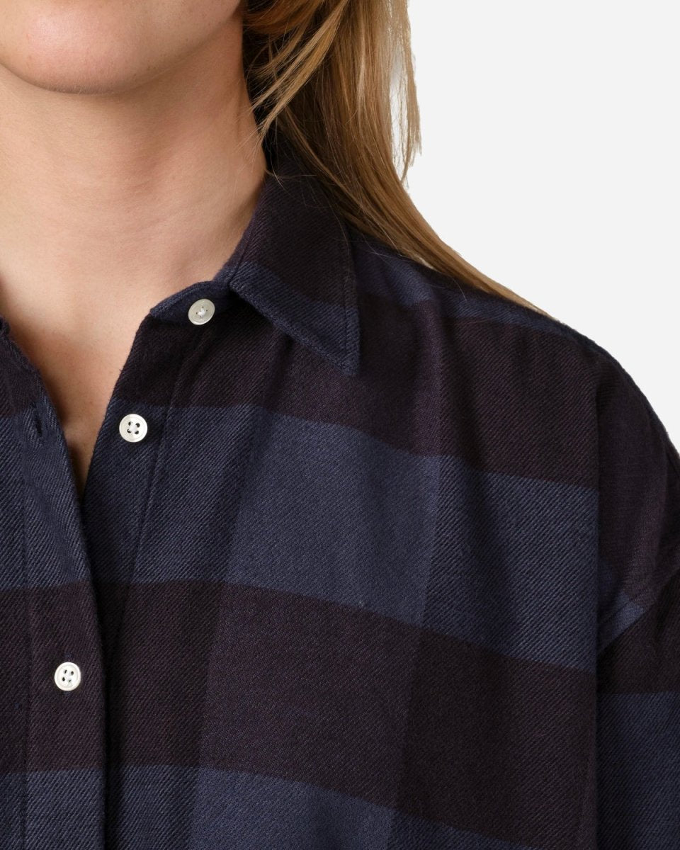 Ofelia Shirt - Navy/Black - Munk Store