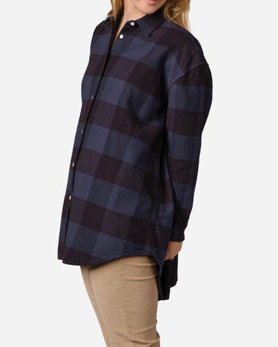 Ofelia Shirt - Navy/Black - Munk Store