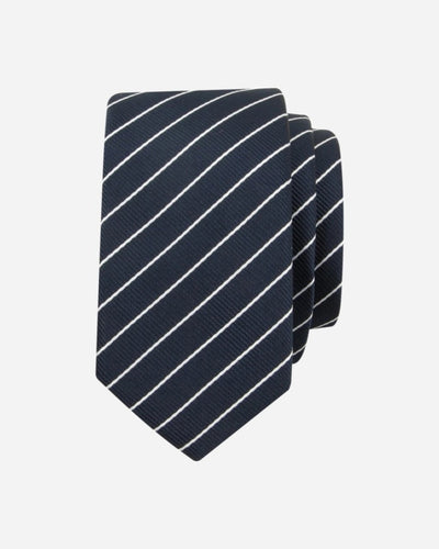 Our For 5 Stripe Tie - Blue/White - Munk Store