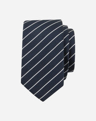 Our For 5 Stripe Tie - Blue/White