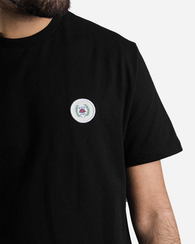 Our Jarvis Patch Tee - Black - Munk Store