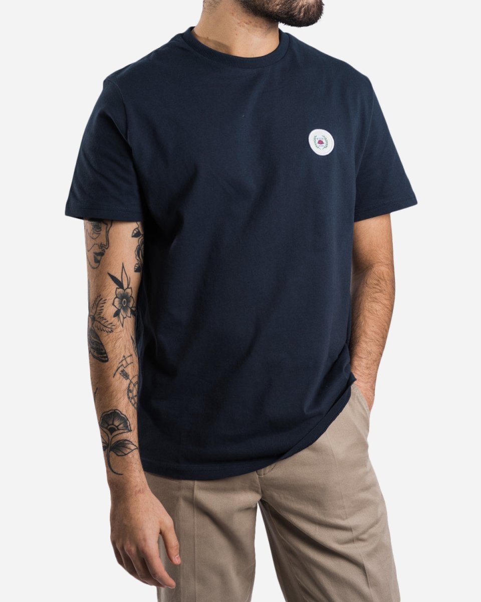 Our Jarvis Patch Tee - Navy - Munk Store