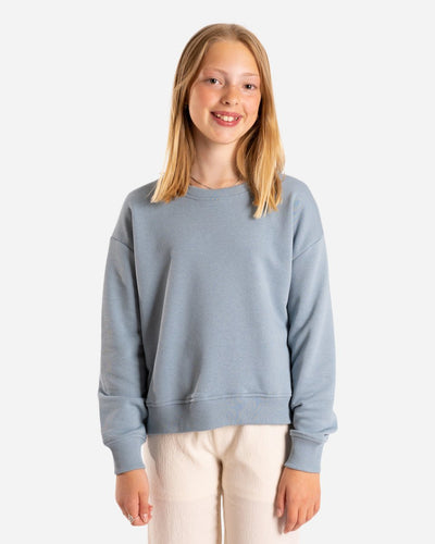 OUR Lone Crew Sweat - Dust blue - Munk Store