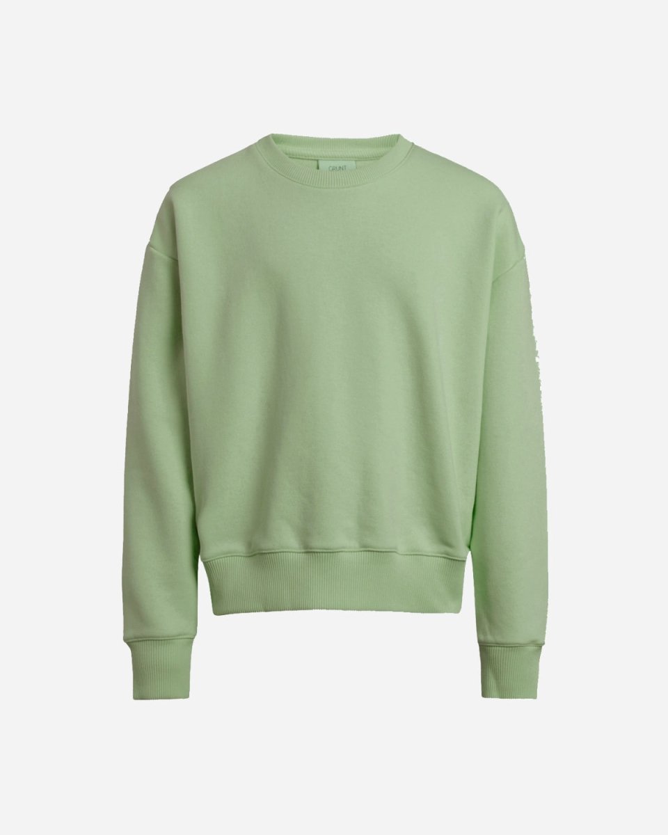 OUR Lone Crew Sweat - Light Green - Munk Store