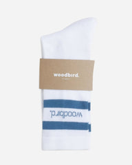Our Sport Socks - White-Blue