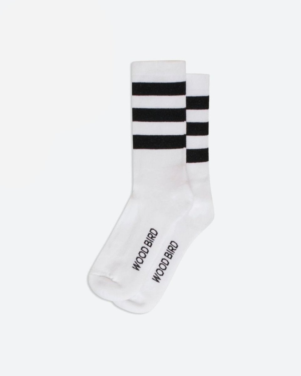 Our Tennis Socks - White/Black - Munk Store