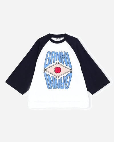 Oversized Mirrored T-shirt - White - Munk Store