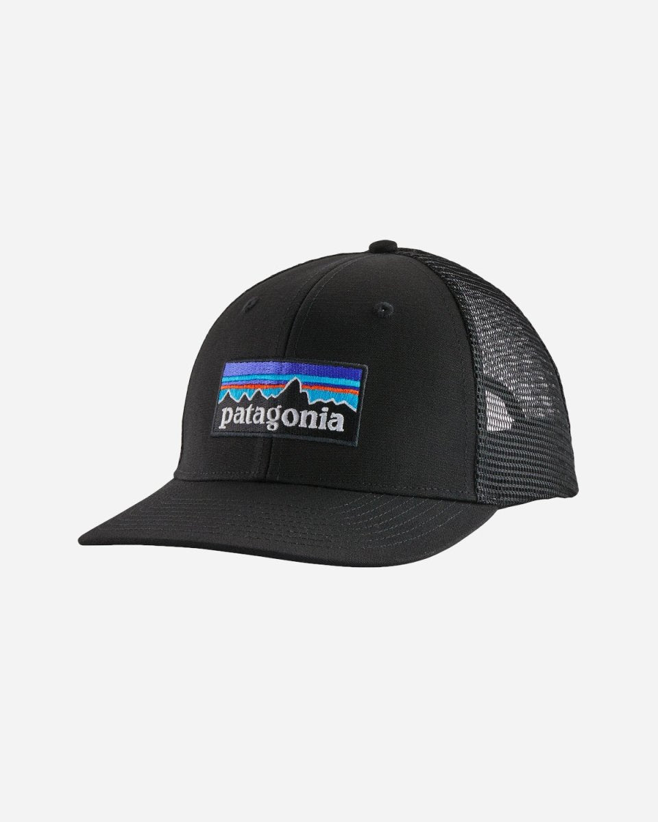 P-6 Logo Trucker Hat - Black - Munk Store