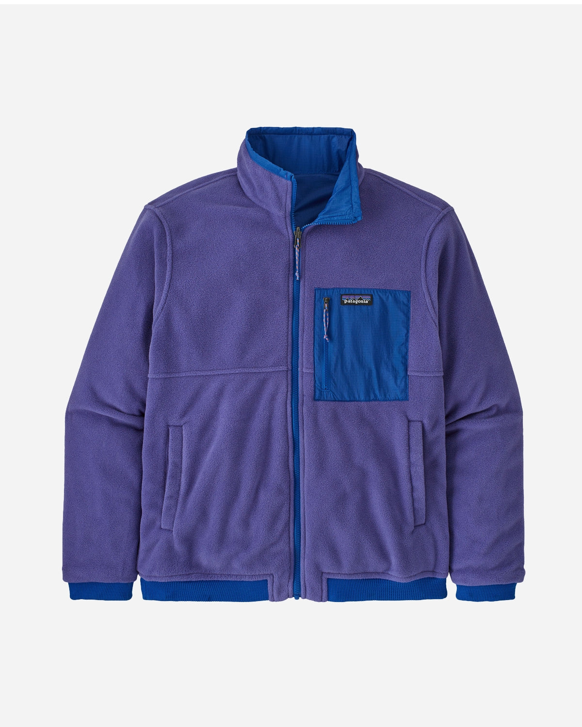 M's Reversible Shelled Microdini Jacket - Bayou Blue - Patagonia - Munkstore.dk