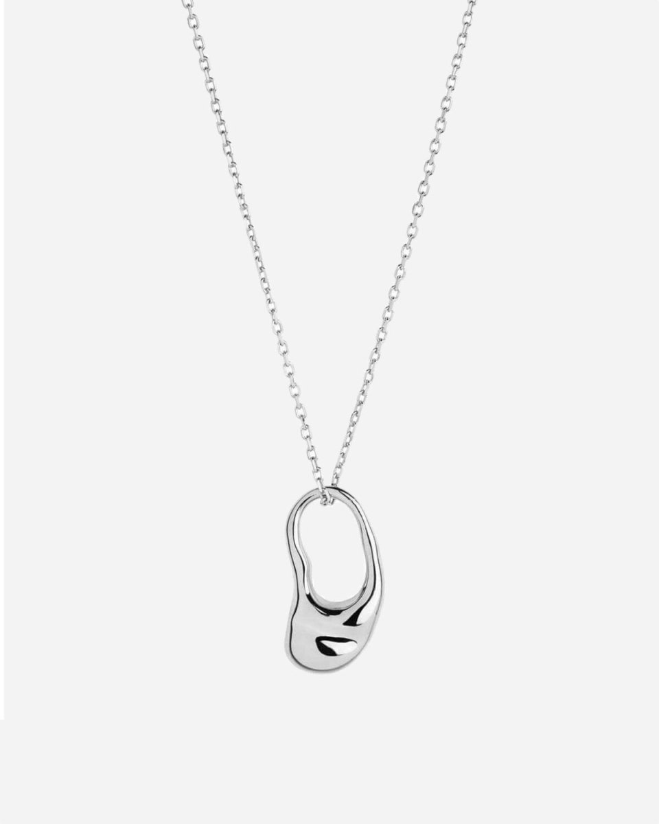 Pebble Mini Necklace - Silver - Munk Store