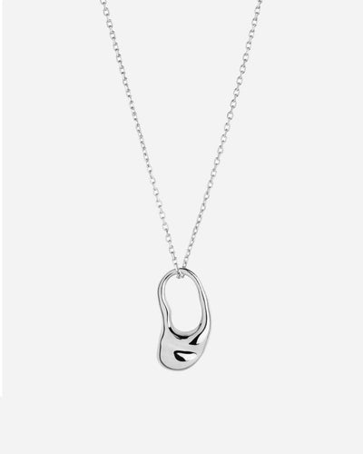 Pebble Mini Necklace - Silver - Munk Store