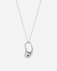 Pebble Mini Necklace - Silver
