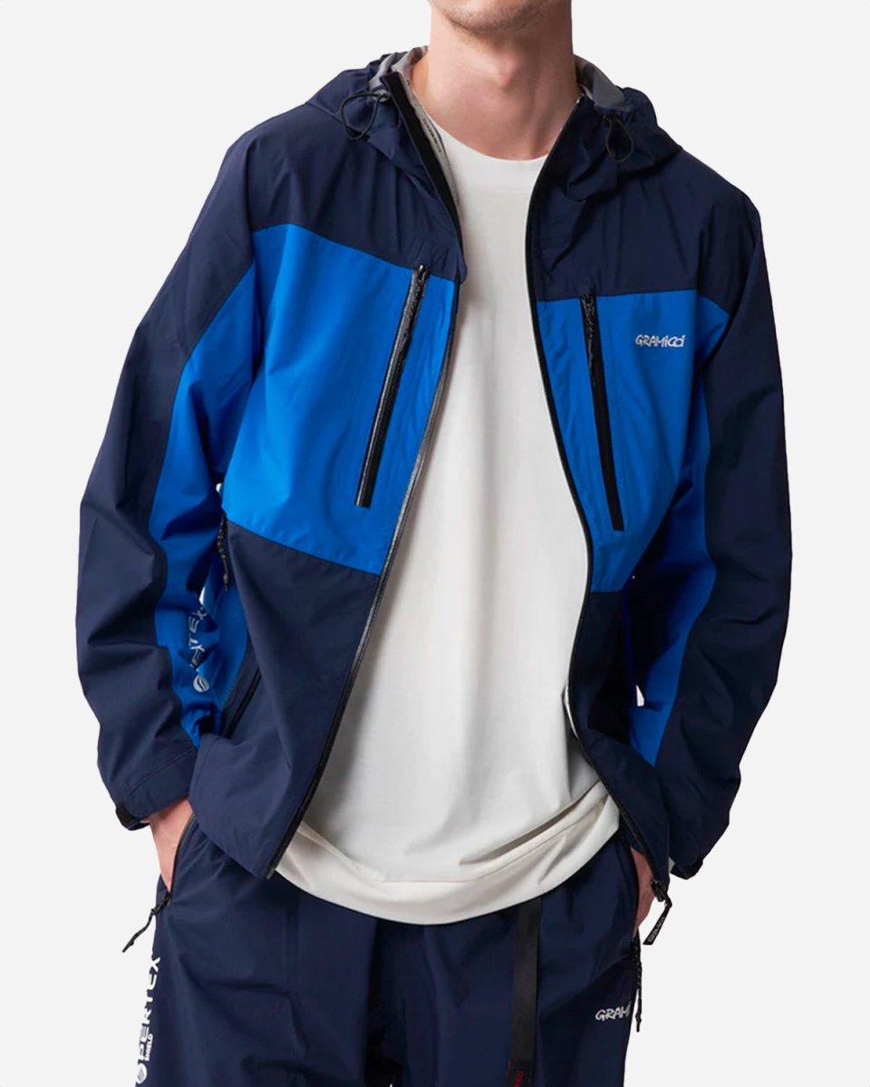 Pertex Packable Hooded Jacket - Navy - Munk Store