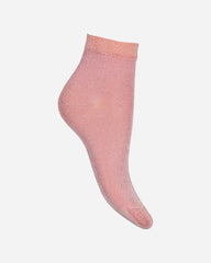 Pi Glitter Socks - Light pink