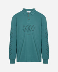 Polo shirt Long Sleeve - Dusty Green