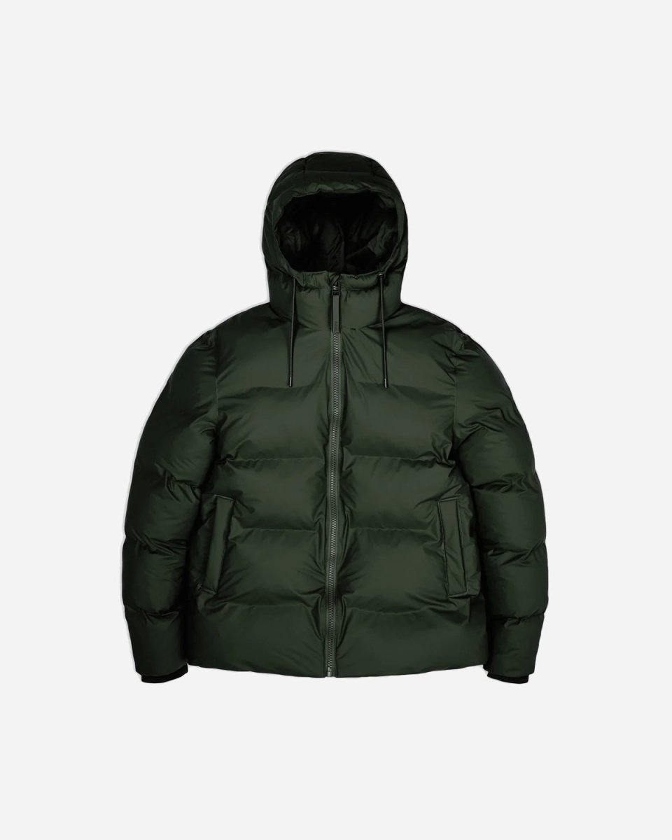 Puffer Jacket 2022 - Green fra RAINS | Munk Store