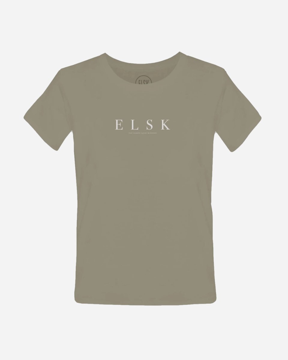 Pure Women's Essential Tee - Olive Oil - Munk Store