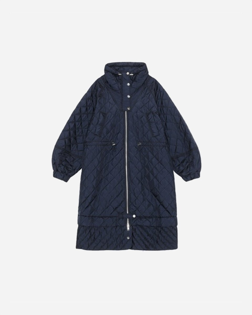 Quilted Oversize Parka - Sky Captain - Munk Store