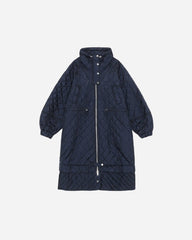 Quilted Oversize Parka - Sky Captain