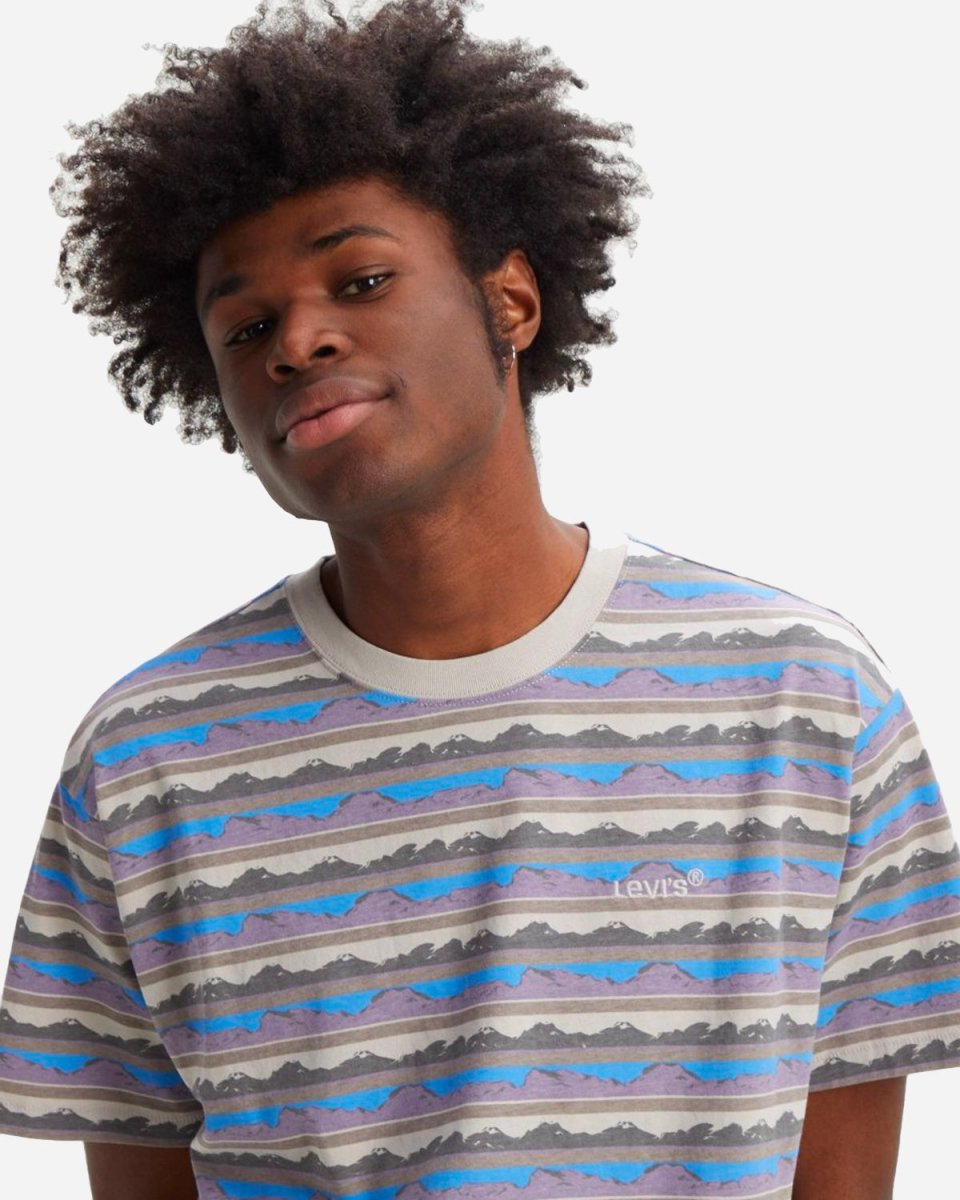 Red Tab Vintage Tee - Mountainscape Aboard - Munk Store