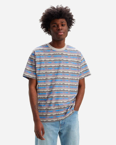 Red Tab Vintage Tee - Mountainscape Aboard - Munk Store