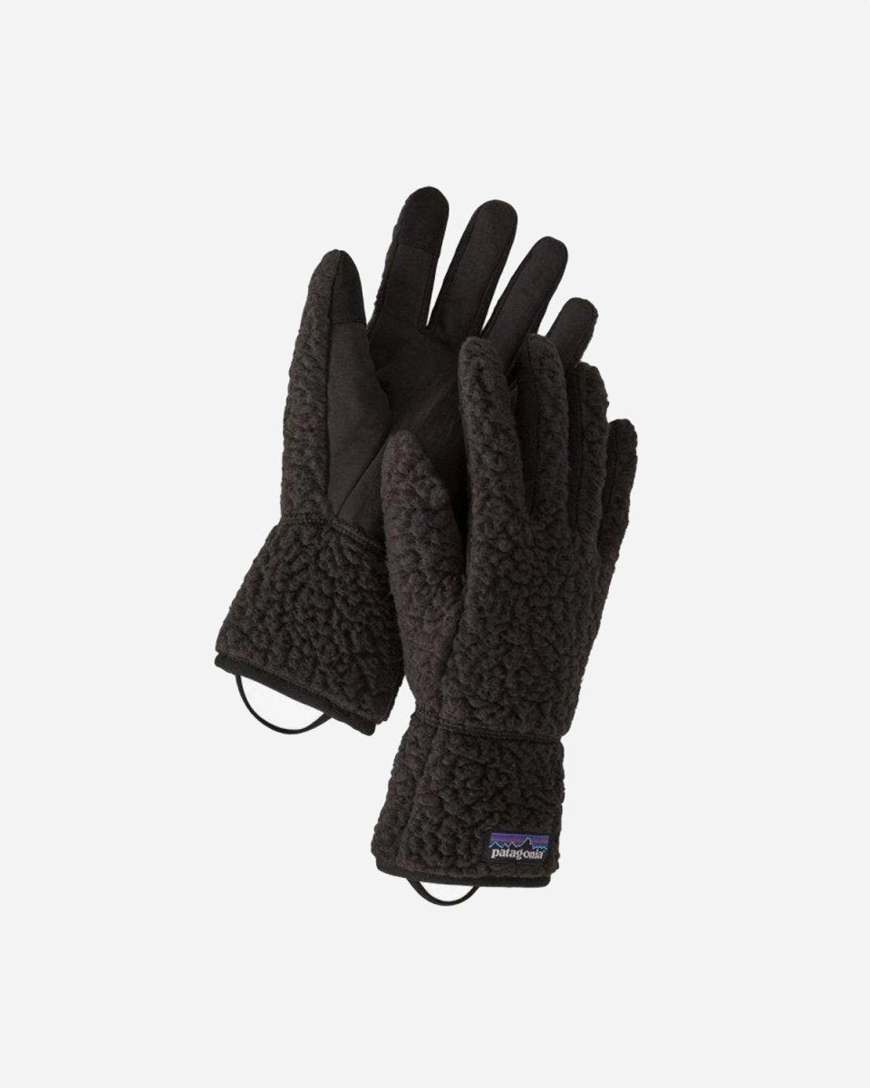 Retro Pile Gloves - Black - Munk Store