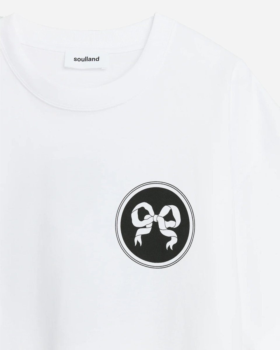Ribbon Emblem 2012 T-shirt - White - Munk Store