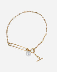 Salon Pearl Necklace - Gold