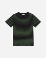 Sami Classic Stripe T-shirt - Green/Black