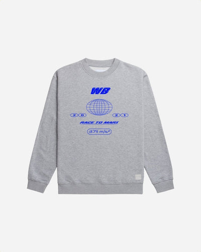 Sane World Crew - Grey Melange - Munk Store