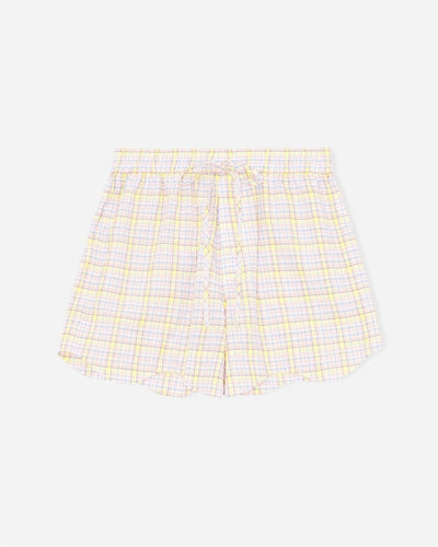 Seersucker Check Shorts - Multicolour - Munk Store
