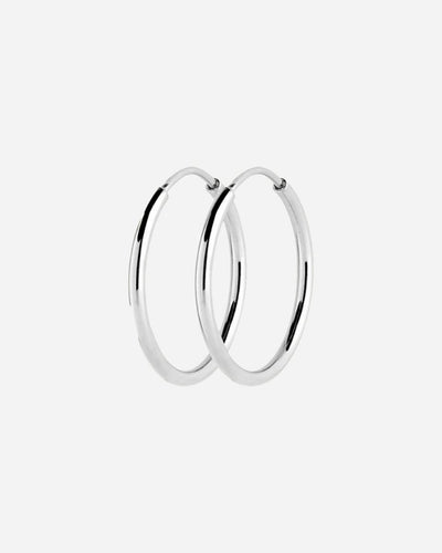 Senorita 25 Hoop - Silver - Munk Store