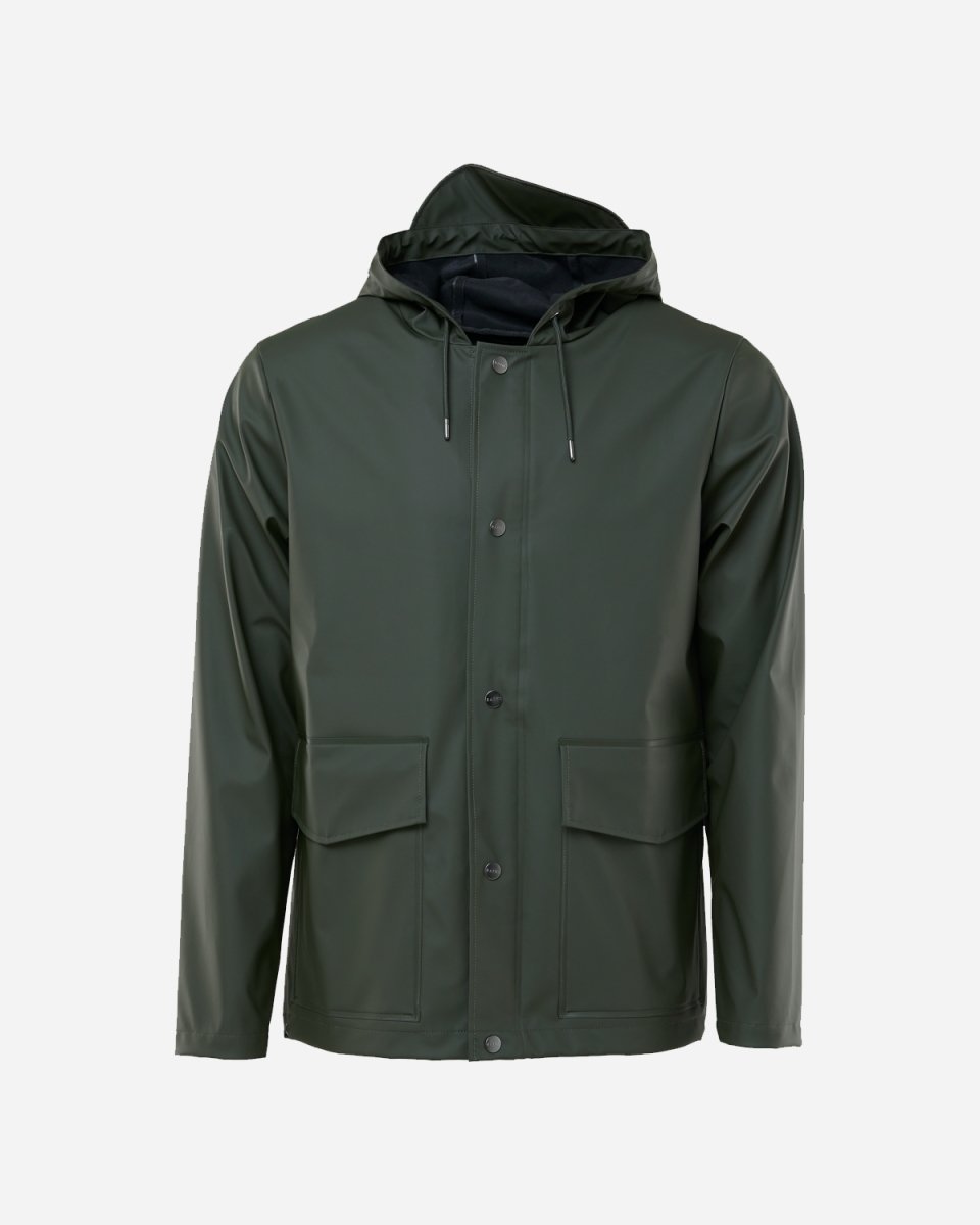 Short Hooded Coat - Green - Munk Store