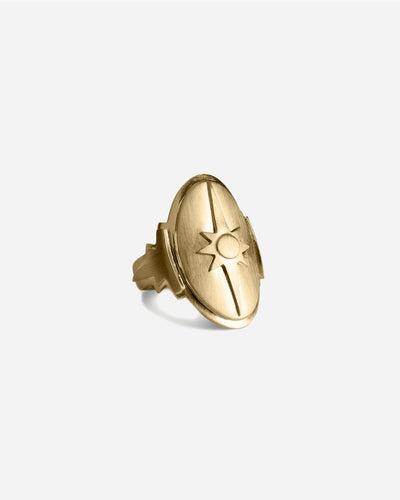 Skjoldring - Gold Plated - Munk Store