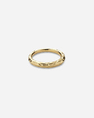 Small Impression Ring - Gold Plated