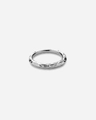 Small Impression Ring - Silver