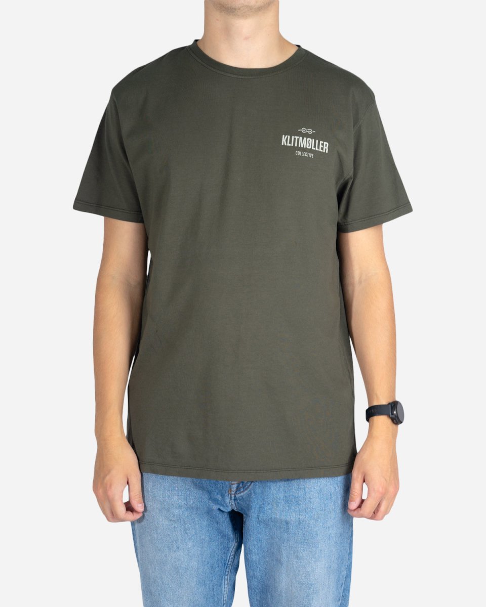Small logo tee - Olive - Munk Store