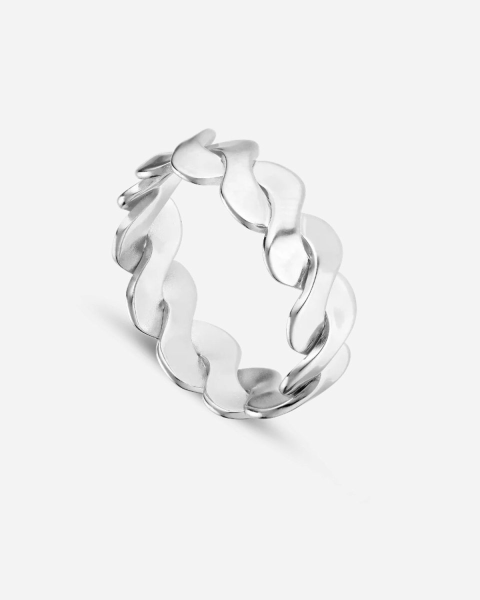 Small Wavy Ring - Silver - Munk Store