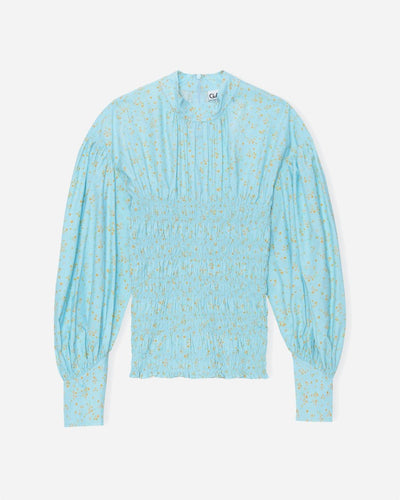 Smock Blouse - Corydalis Blue - Munk Store