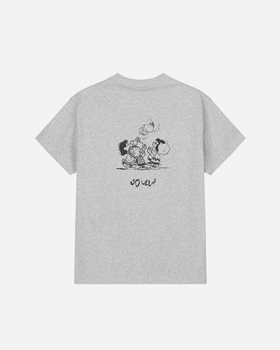 Snoopy Dance T-shirt - Grey Melange - Munk Store